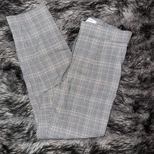 ARITZIA BABATON CONAN PANT GRAY PLAID 0